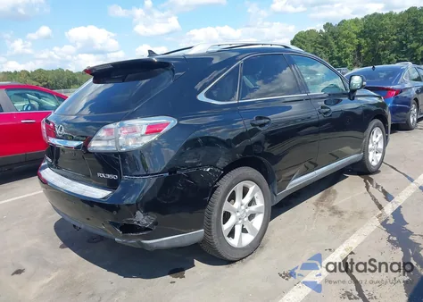 2010 Lexus Rx 350 z USA, uszkodzony, nr VIN JTJBK1BA7A2402017